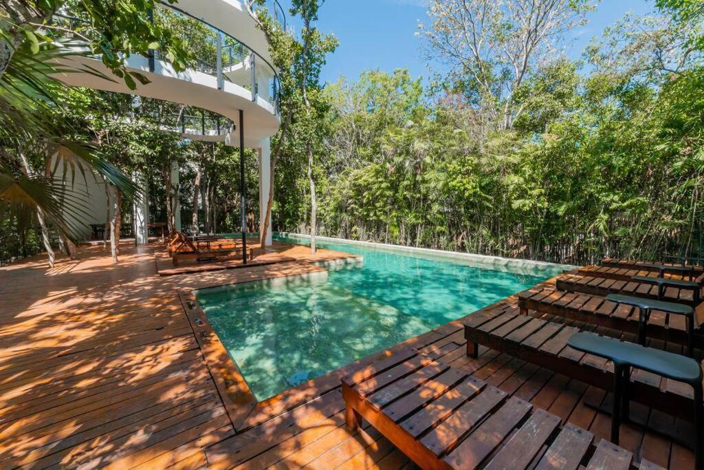 Villa Vacation Private Rooftop Pool Walk 2 Town Tulum