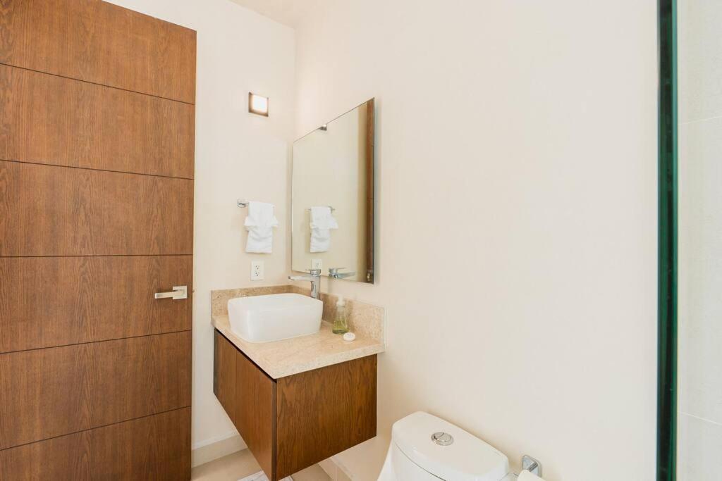 Close To Cenotes Private Pool 24hr Hr Security Gym Yoga Apartamento Tulum
