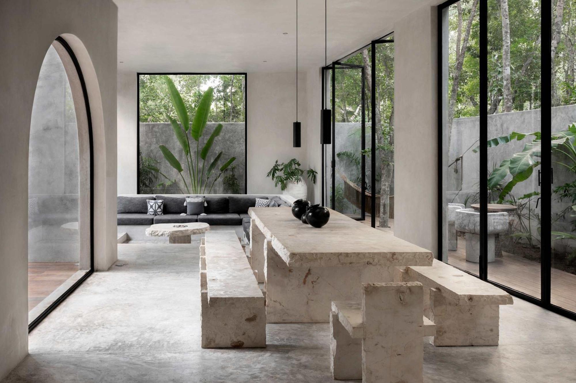 Tulum's Famous Minimalist Palace Villa