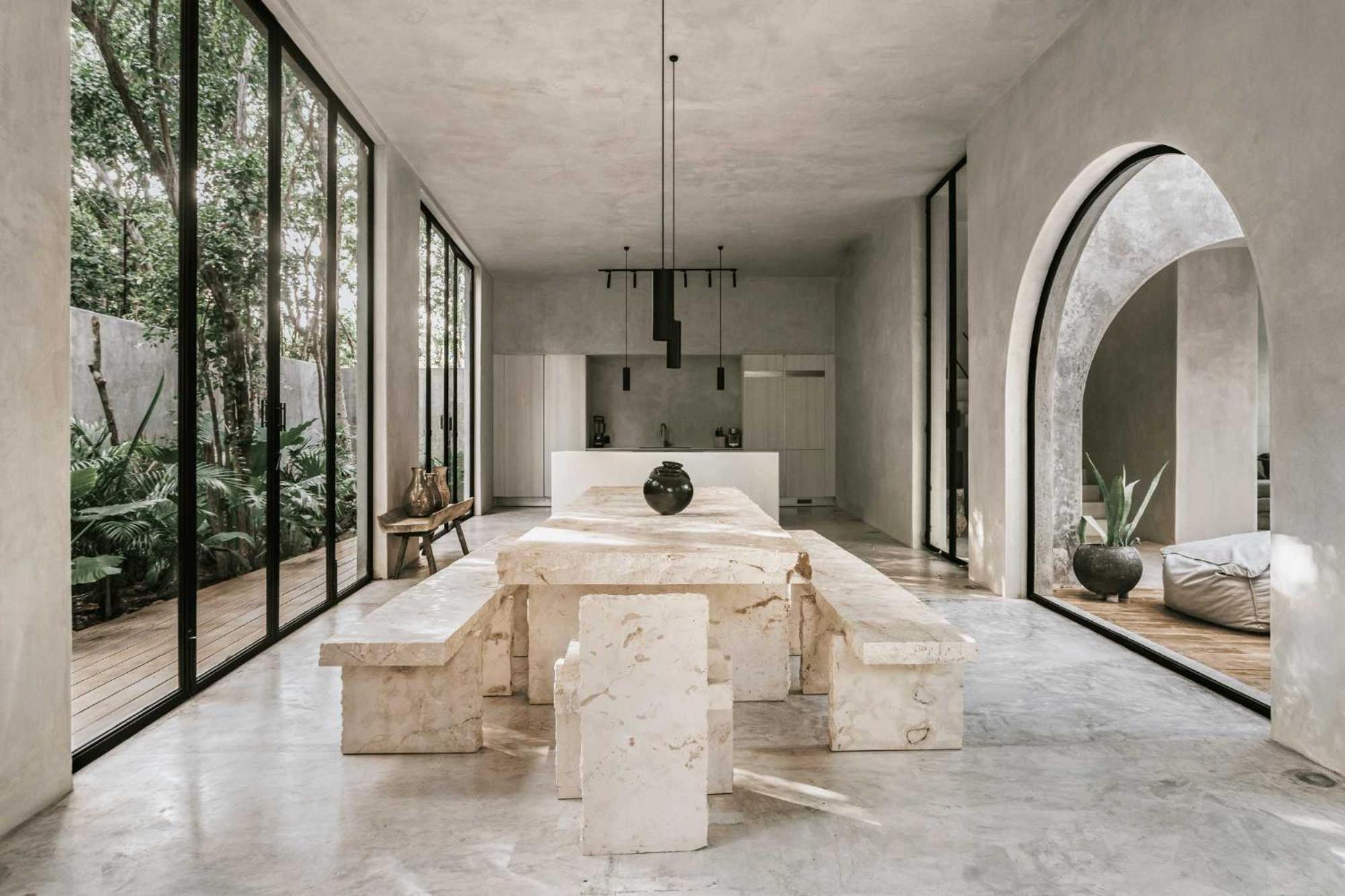 Tulum's Famous Minimalist Palace Villa *