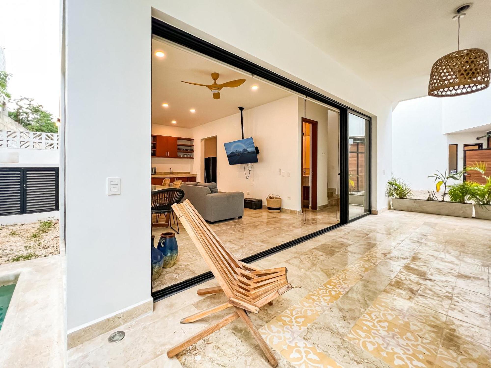 Сasa de vacaciones 3br 3ba Townhouse With Private Pool In La Veleta Tulum