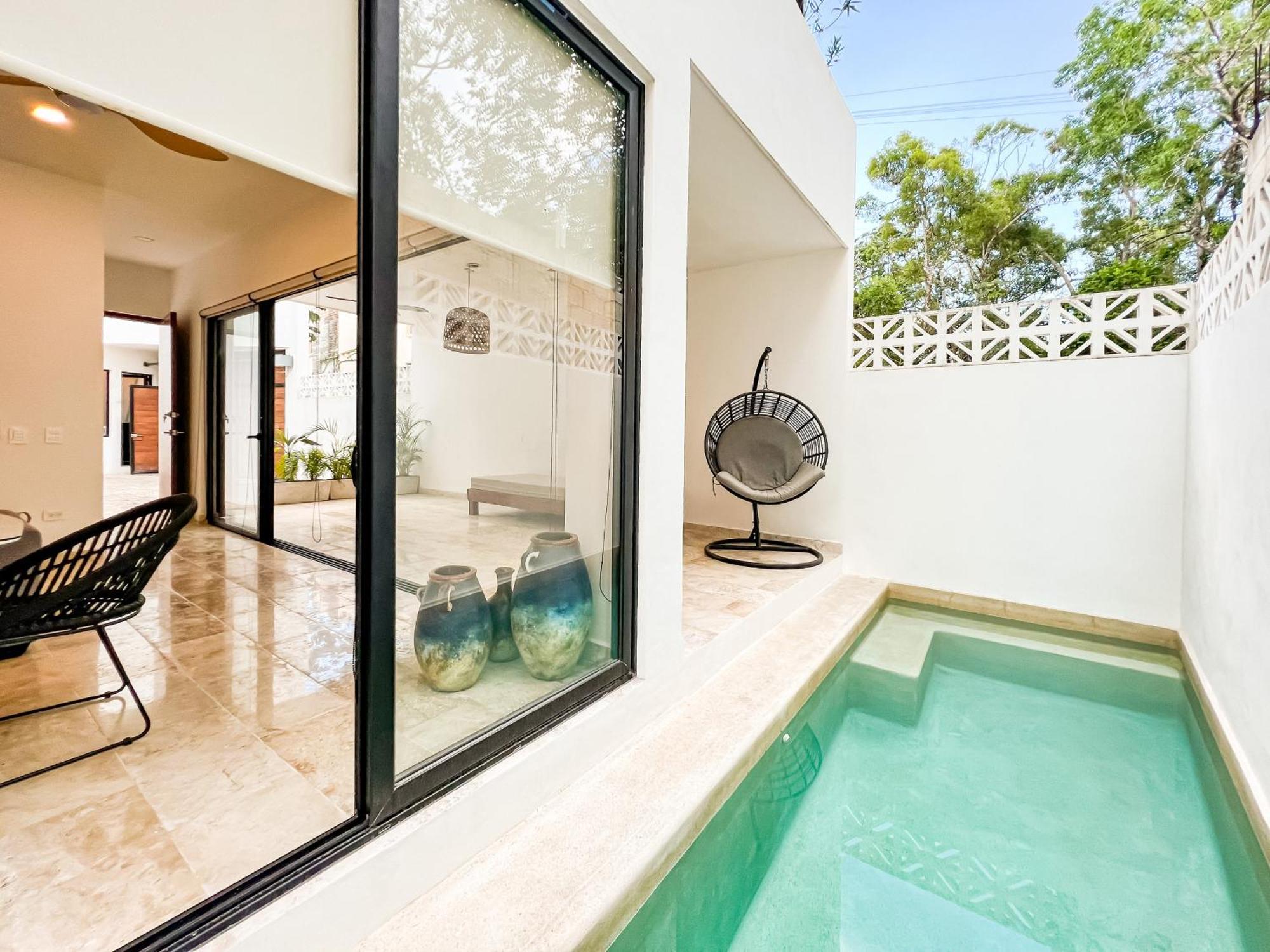 3br 3ba Townhouse With Private Pool In La Veleta Tulum