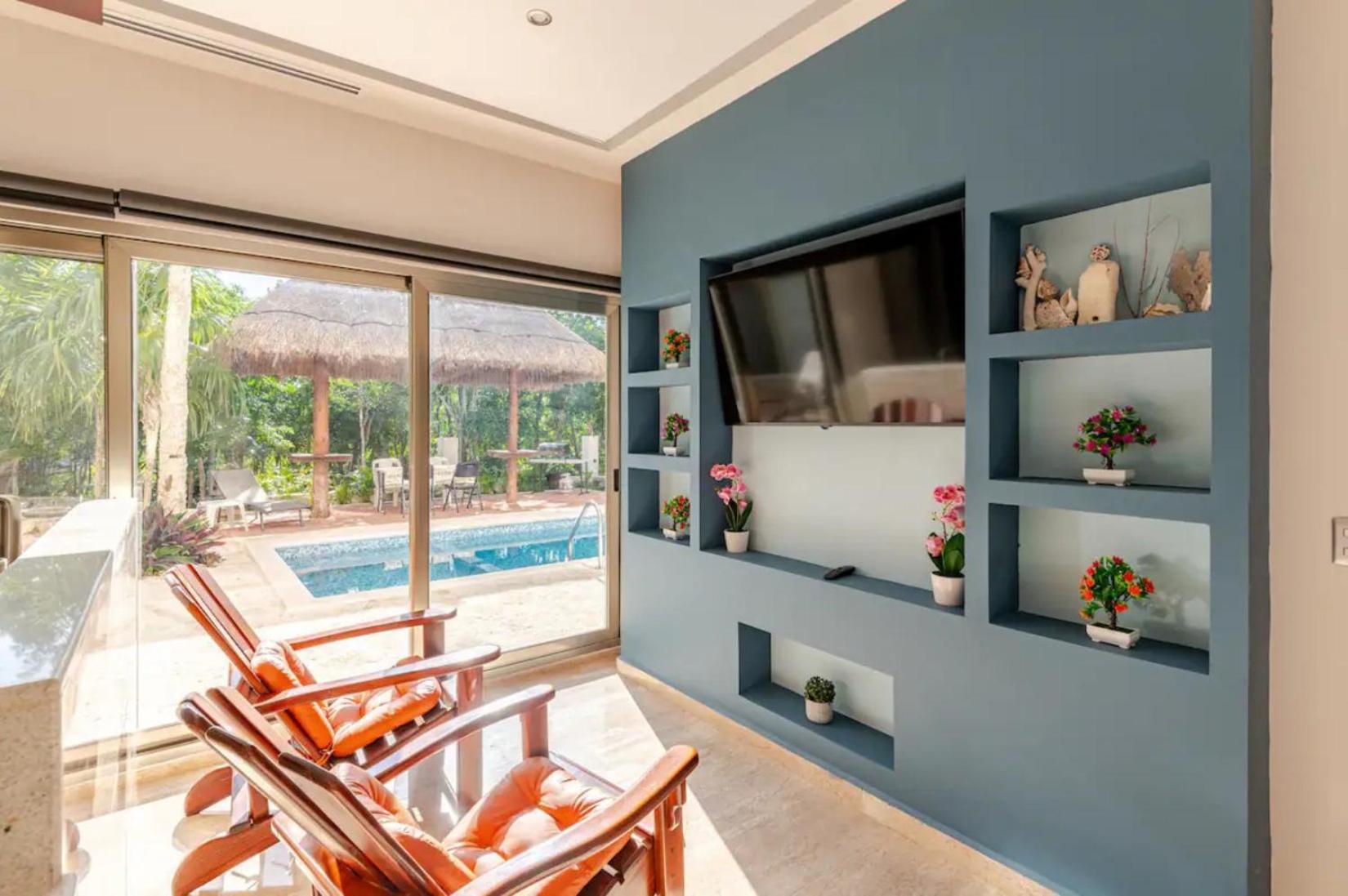 Departamento 2, Country Home, Con Muelle De Pesca, Club De Playa, Alberca, Cenote Y Campo De Golf, Contrata Day Pass Bahia Principe Apartamento *
