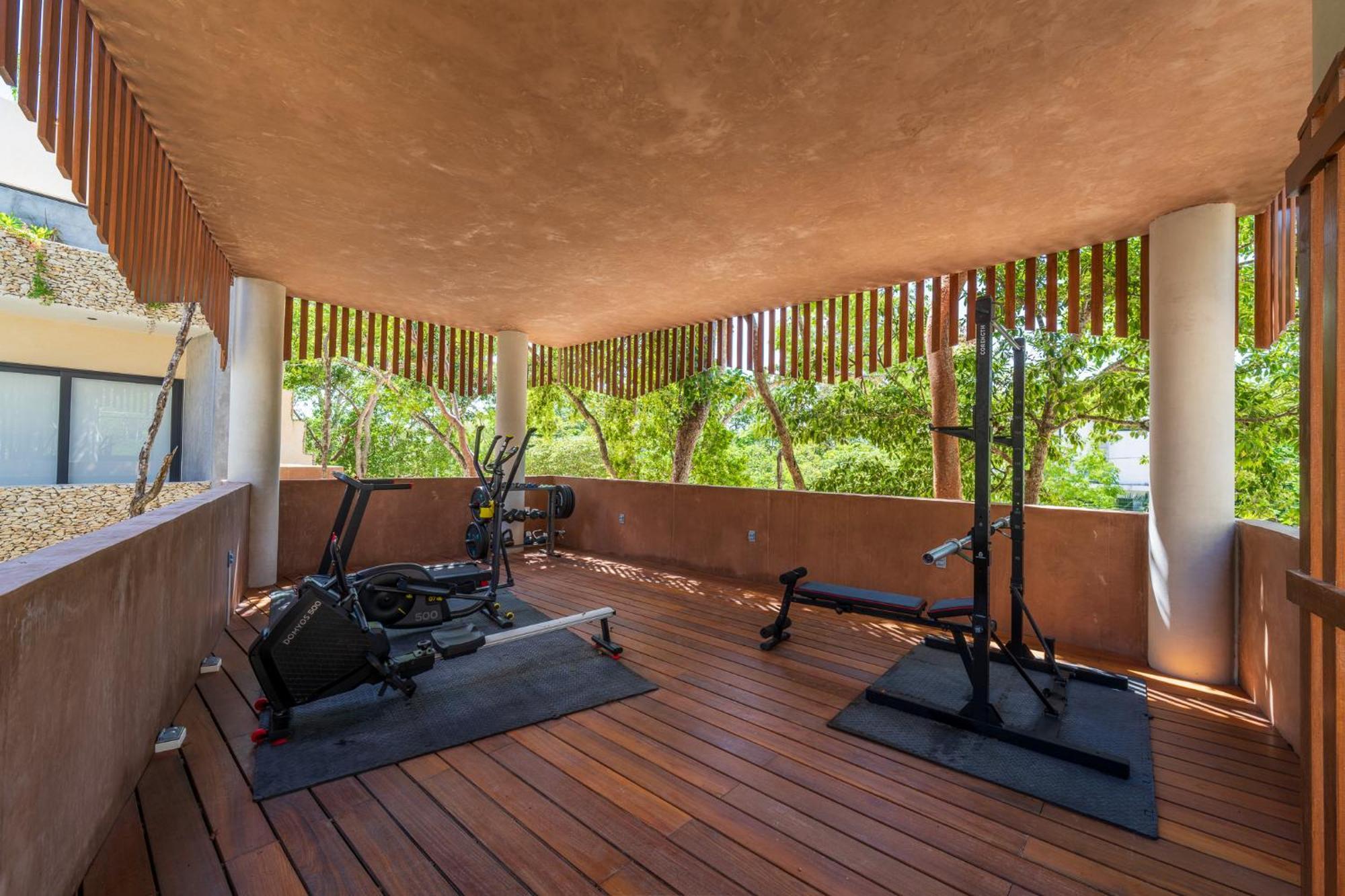 *jungle Ph W/pool, Close To Downtown & Apartamento Tulum