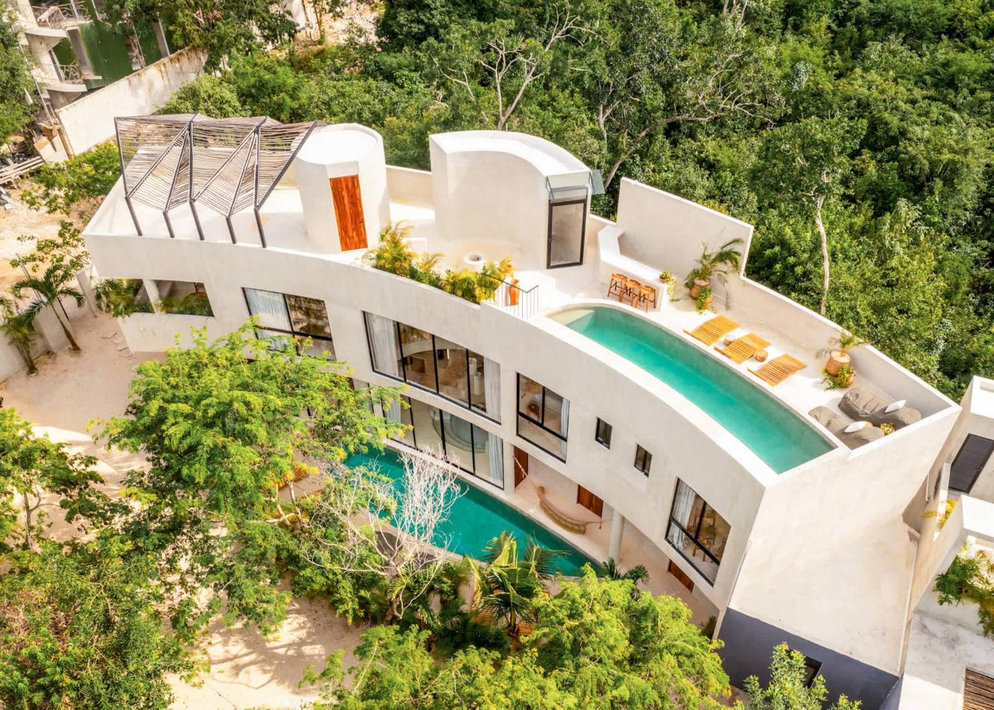 Villa Majestic Jungle With 2 Pools & Rooftop Bbq Tulum