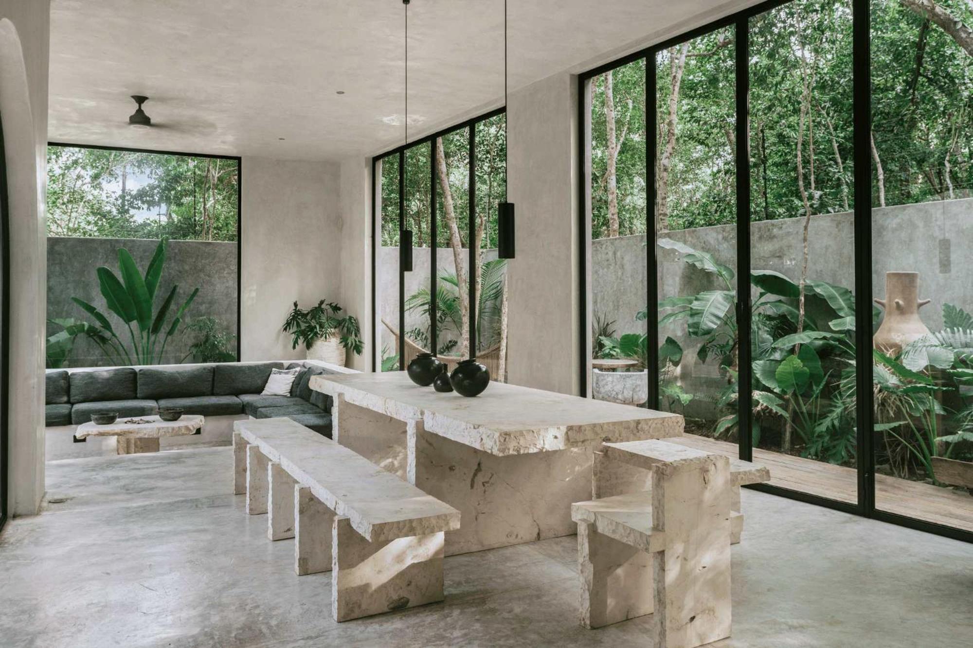Tulum's Famous Minimalist Palace Villa