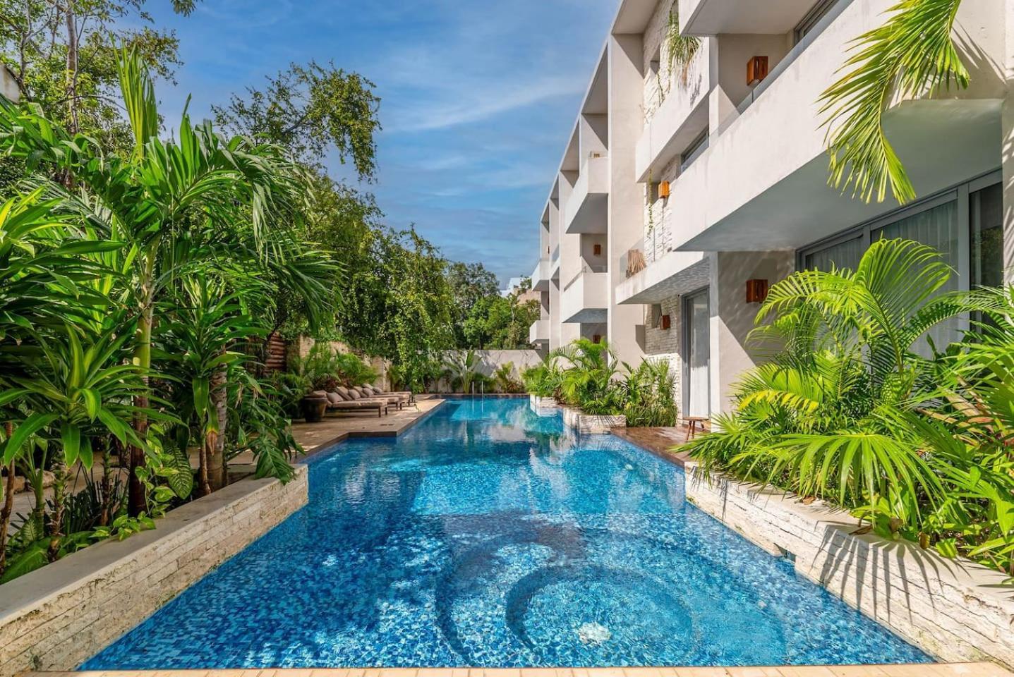 Сasa de vacaciones Lux 2br With Jungle Views, Pool, Gym At Nhoa
