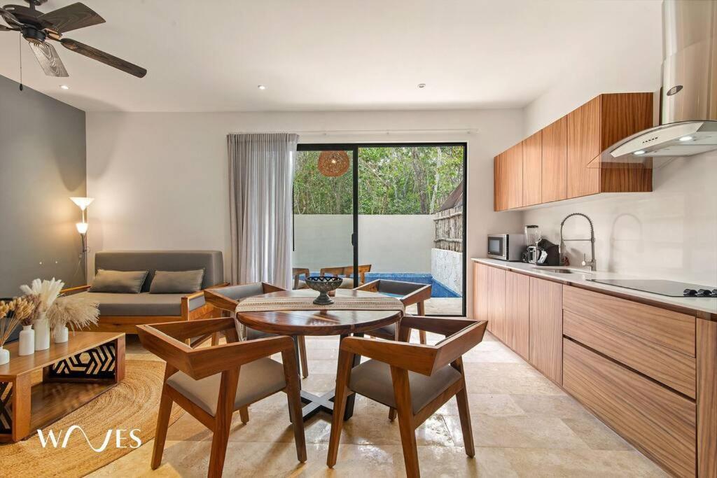 Great Located With Private Pool At Zama Towers Premium By Waves Tulum
