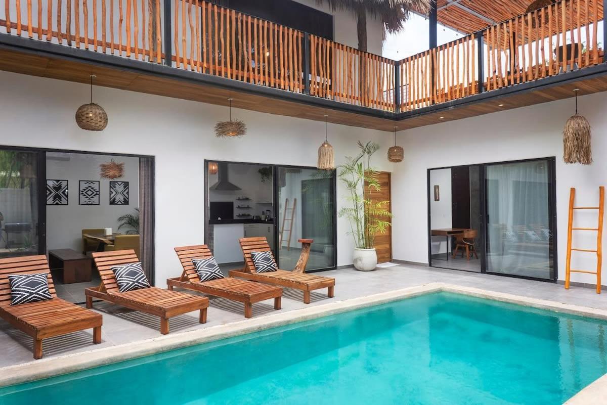Villa Grand 7br Jacuzzi Pool & Charming Patio Tulum