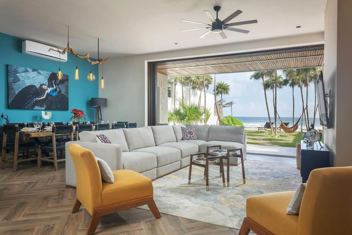 Oceanview 4br Concierge Service Villa Tulum