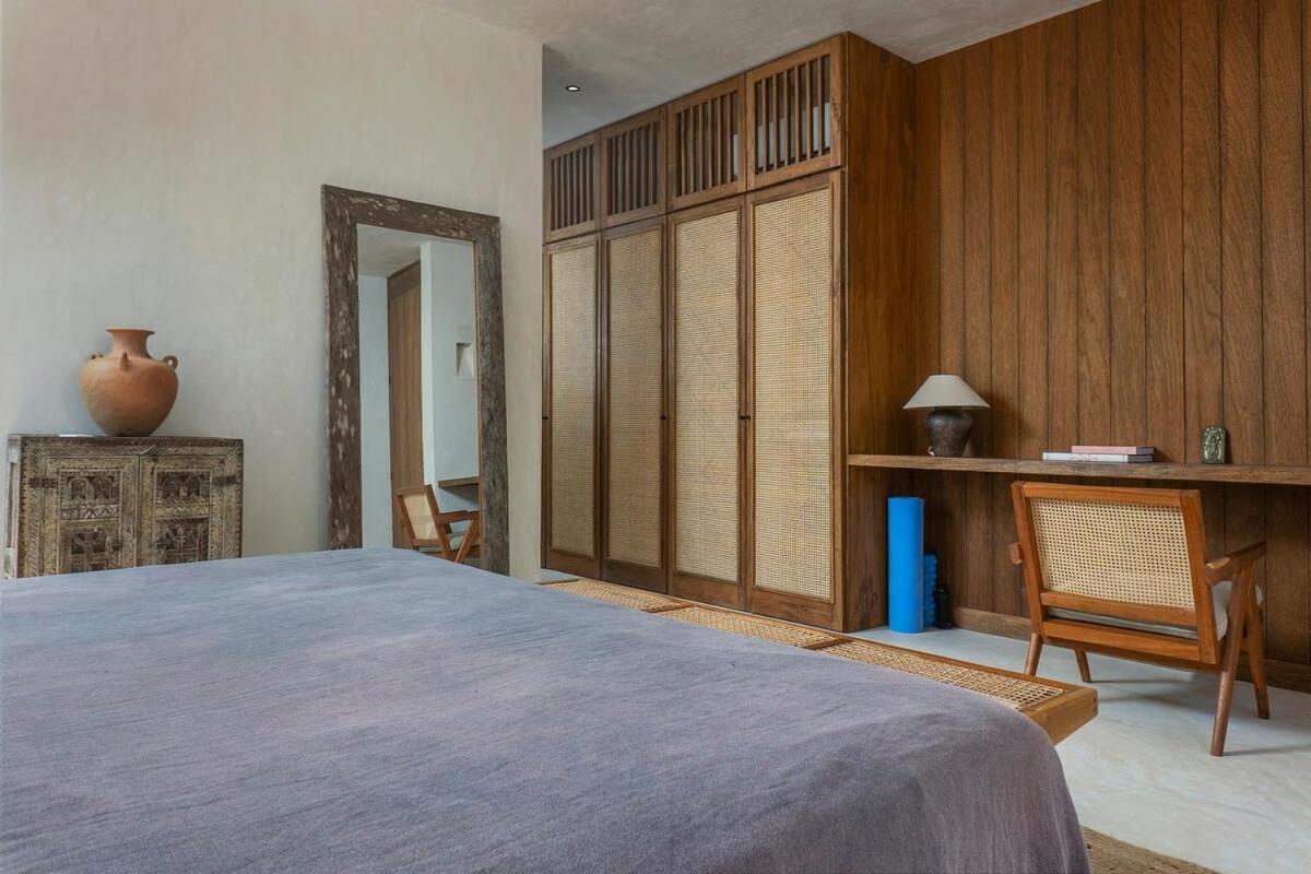 Сasa de vacaciones Boho 3br Organic Design Gated & Rooftop *