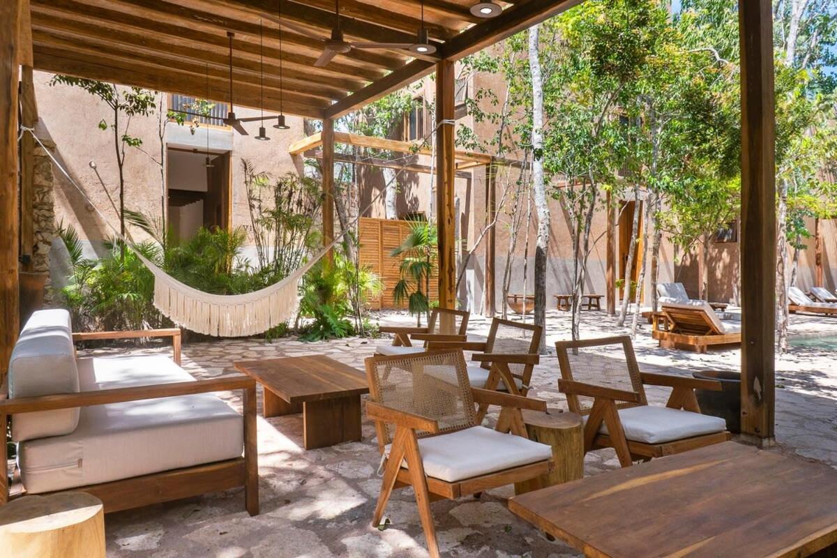Boho 3br Organic Design Gated & Rooftop Сasa de vacaciones Tulum