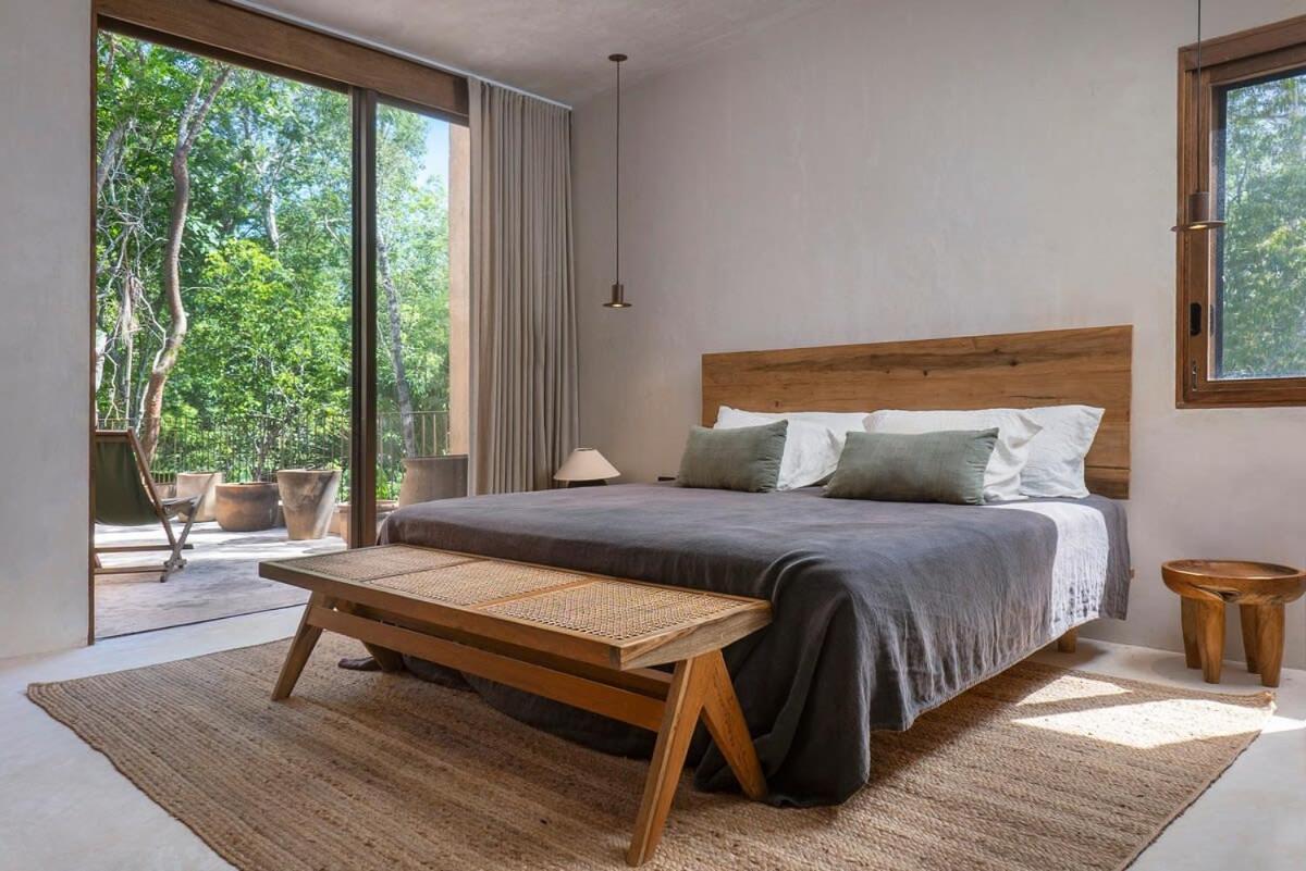 Сasa de vacaciones Boho 3br Organic Design Gated & Rooftop