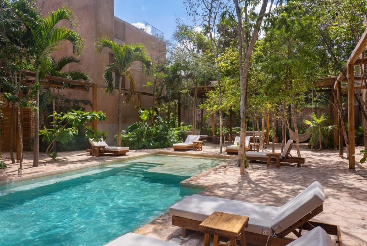 Woody, Boho 3br, Gated Community, Rooftop Сasa de vacaciones Tulum