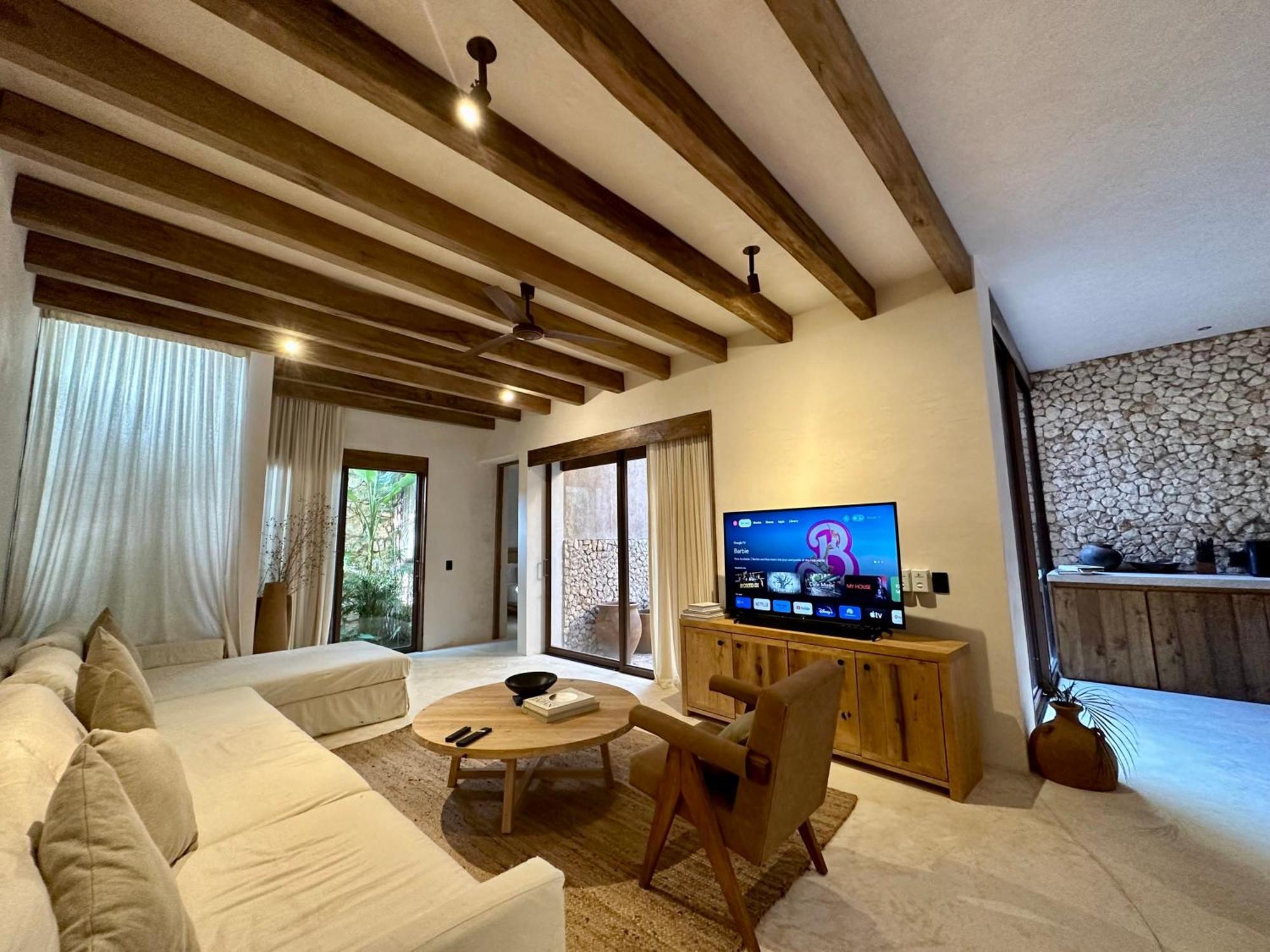 Woody, Boho 3br, Gated Community, Rooftop Сasa de vacaciones Tulum