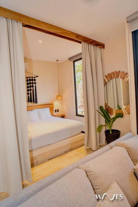 Natural Lighted Boho Chic With Private Pool By Waves Apartamento Tulum