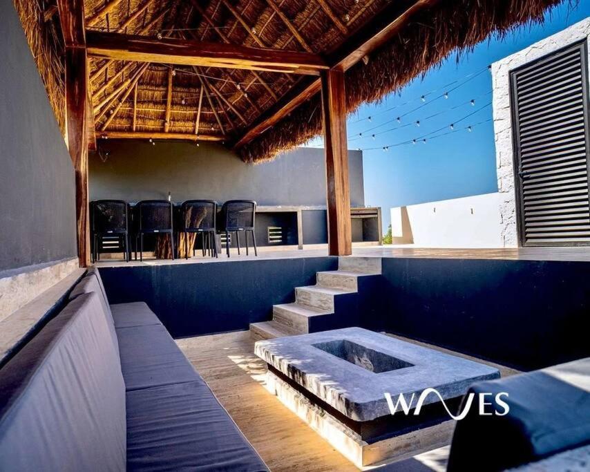 Natural Lighted Boho Chic With Private Pool By Waves * Tulum