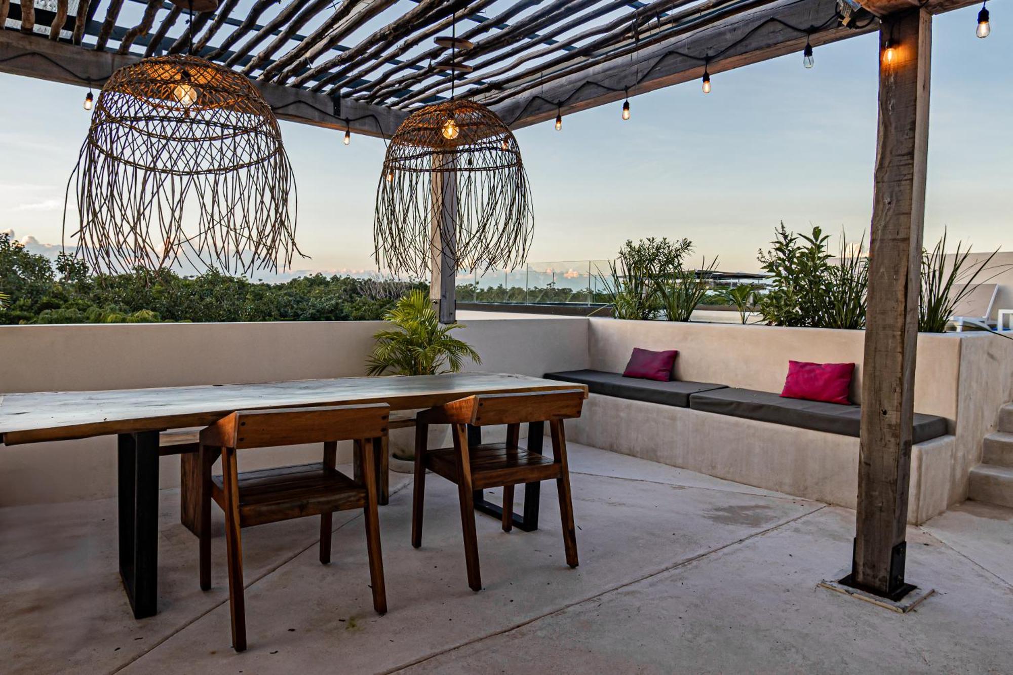 Downtown Delight -roof With Pool & Bbq & Jungle Gym Apartamento Tulum