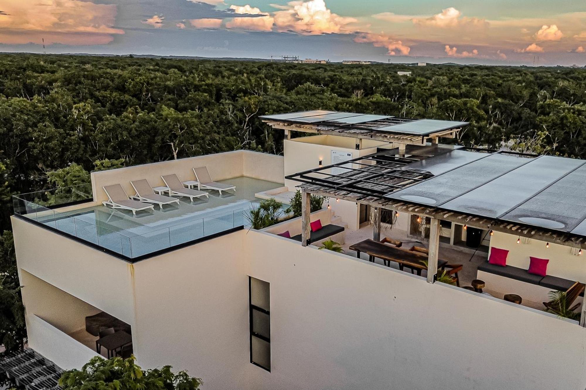 Downtown Delight -roof With Pool & Bbq & Jungle Gym Apartamento Tulum