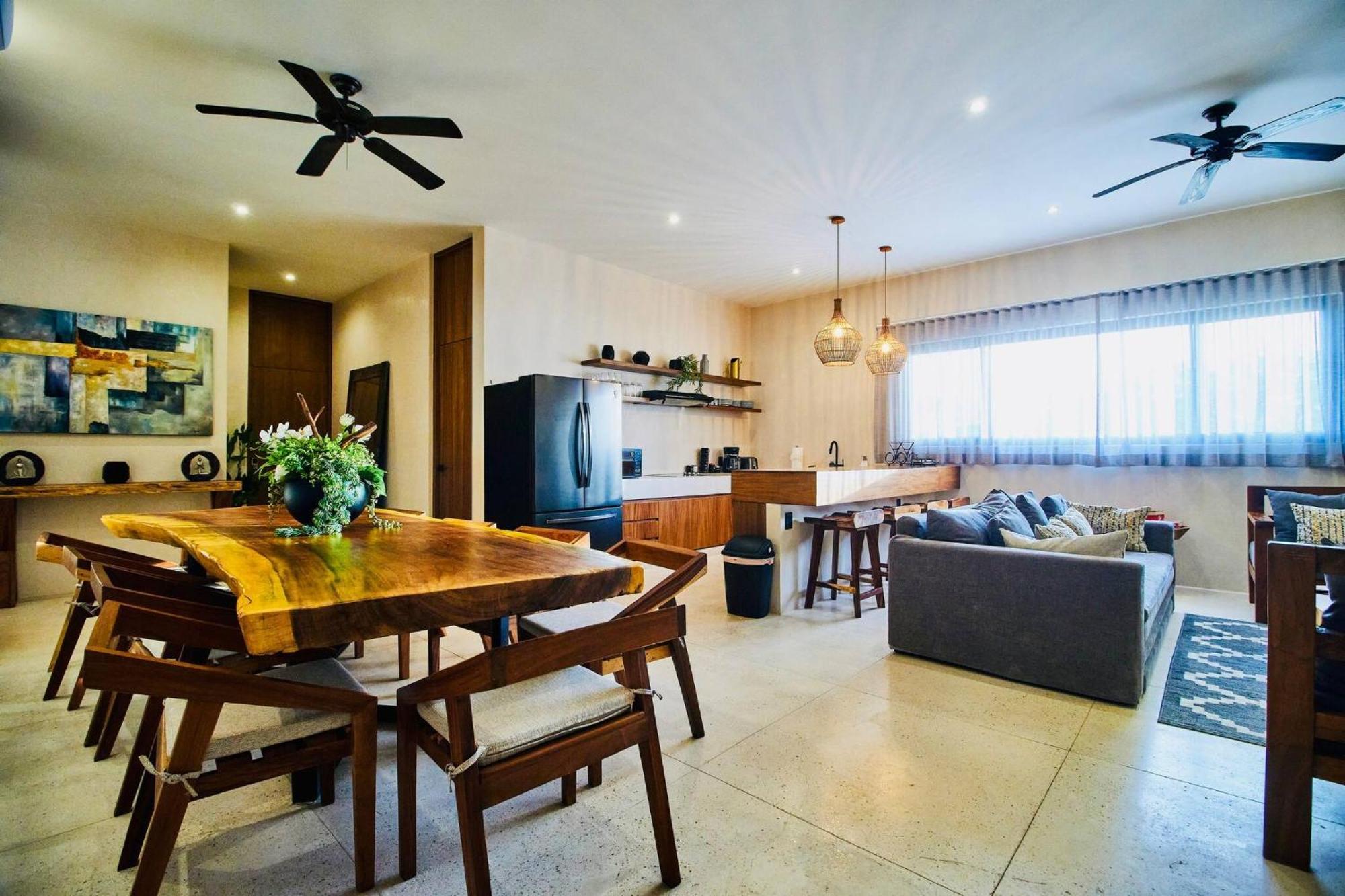 Villa 4 Bedroom Deluxe Penthouse With Private Roof Garden With Pool In Aldea Zama Tikal 17 Tulum