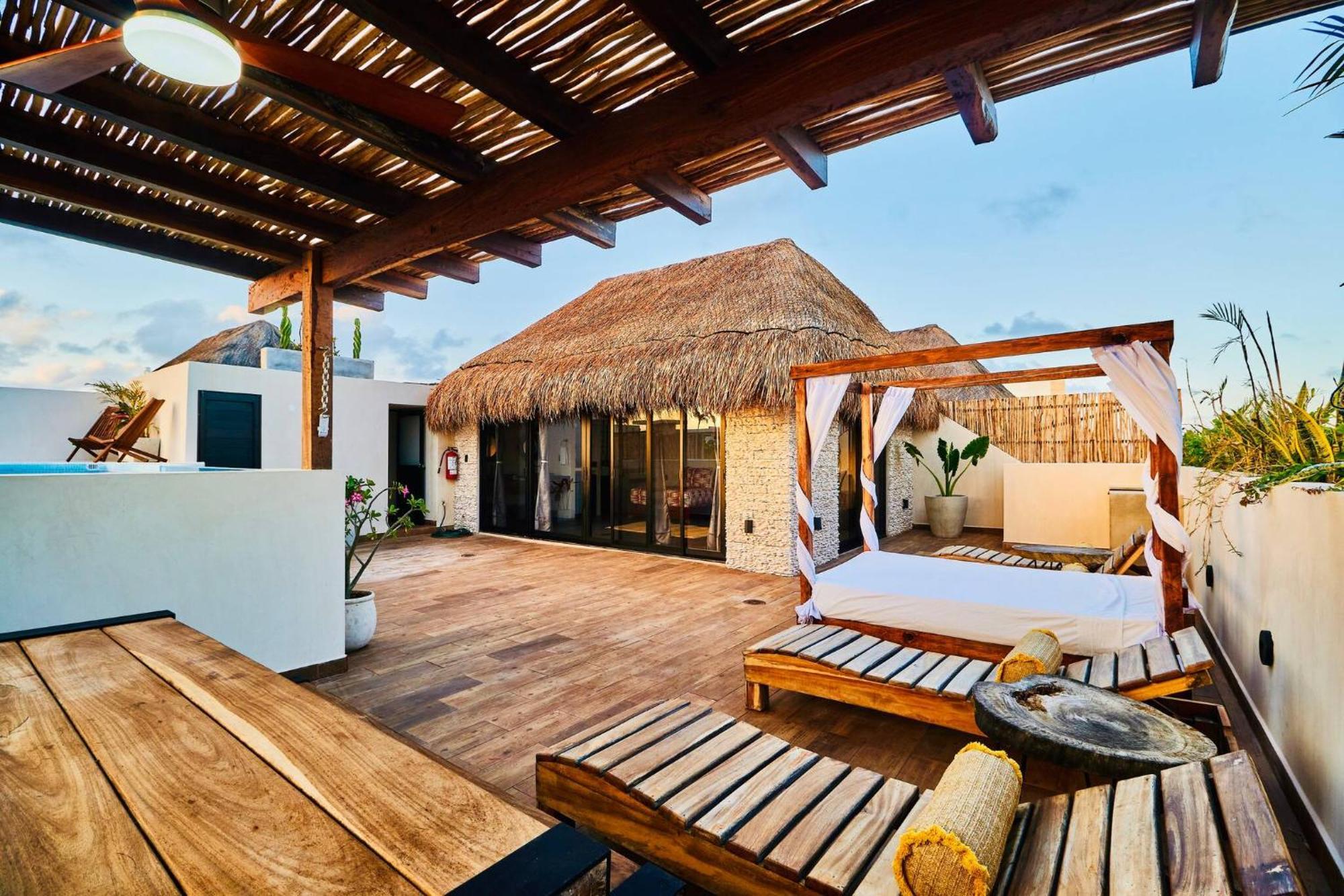 4 Bedroom Deluxe Penthouse With Private Roof Garden With Pool In Aldea Zama Tikal 17 *