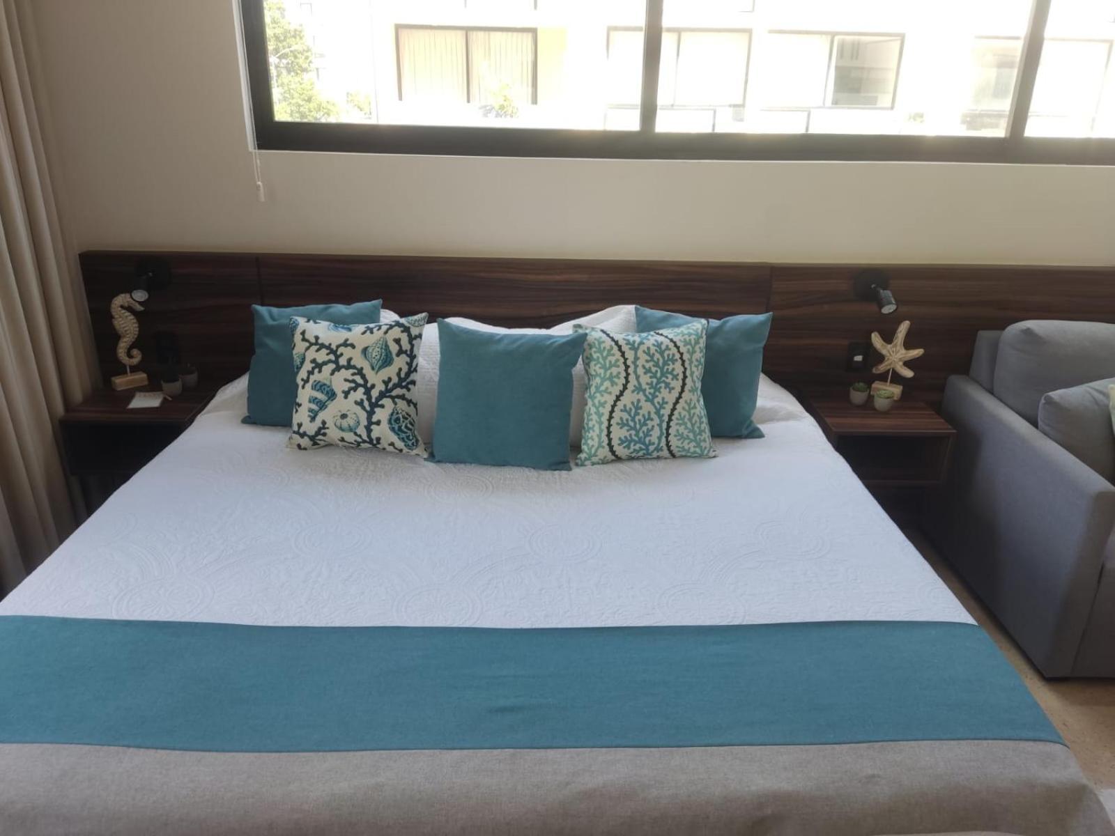 Apartamento Nuevo Estudio Con Terraza Totalmente Equipado Aldea Zama