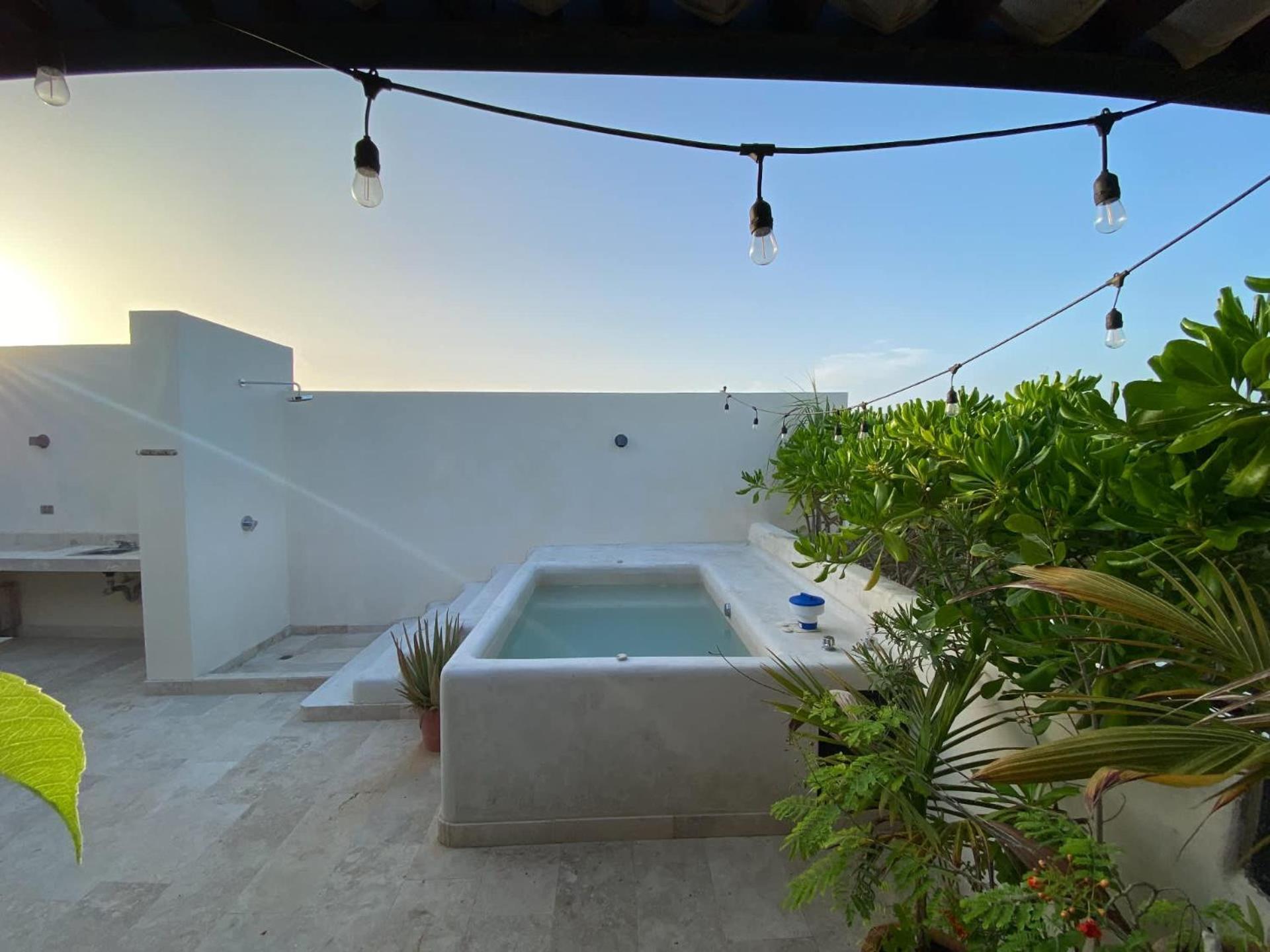 Tropical Haven - Luxury With Private Rooftop Pool And Amazing Pool View Tulum