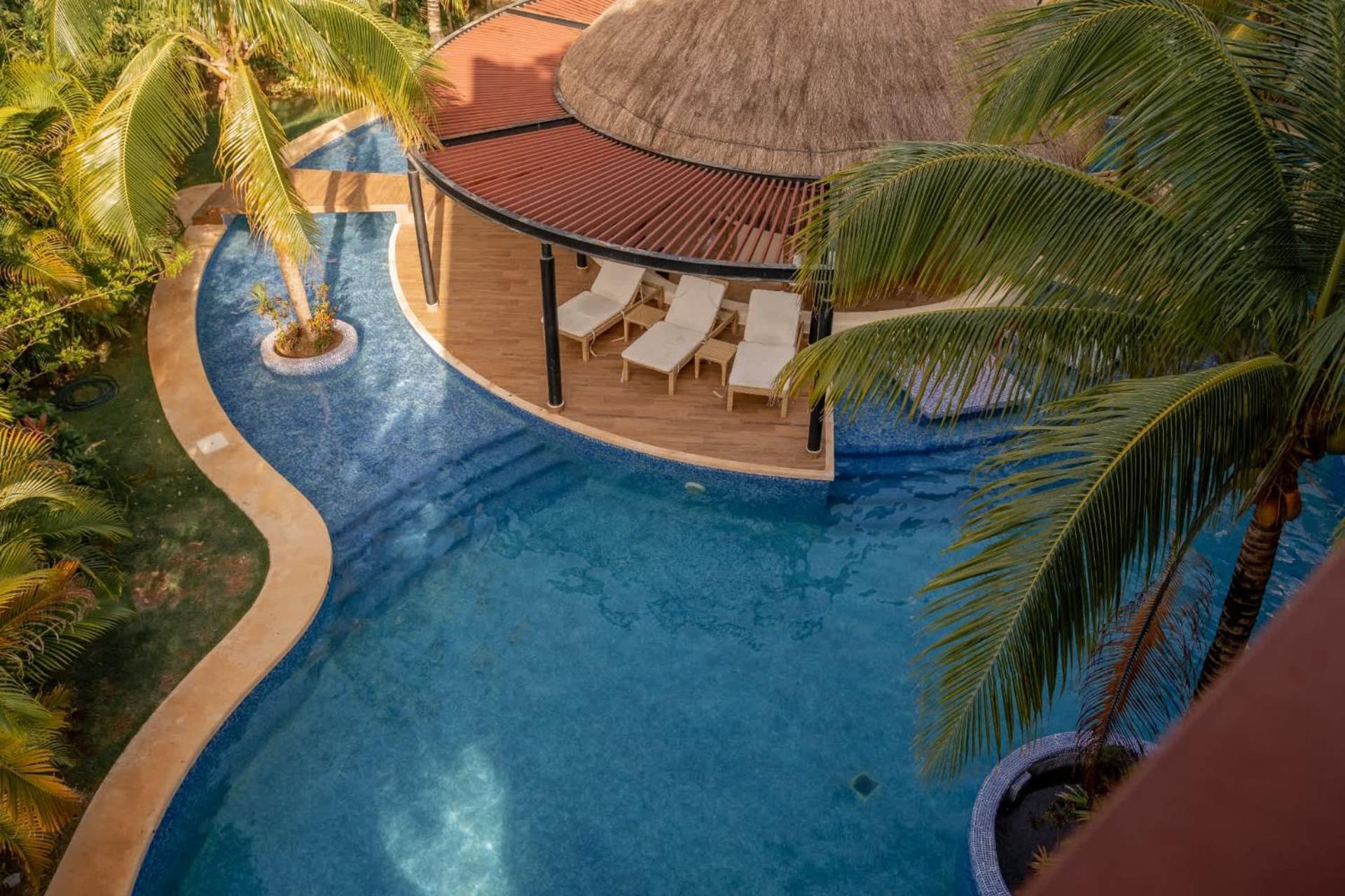 Tropical Haven - Luxury With Private Rooftop Pool And Amazing Pool View Apartamento