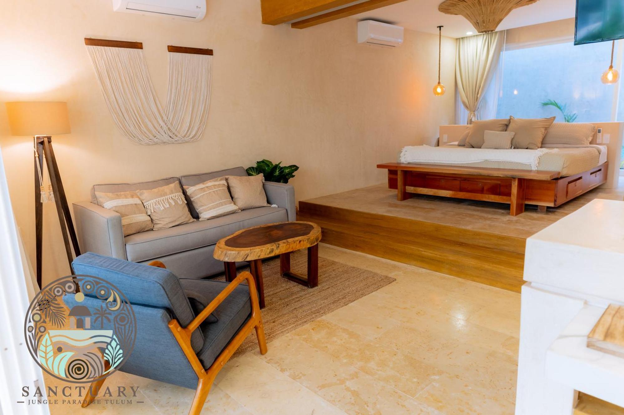 New Sanctuary With A Jacuzzi And Private Tub In The Jungle * Tulum