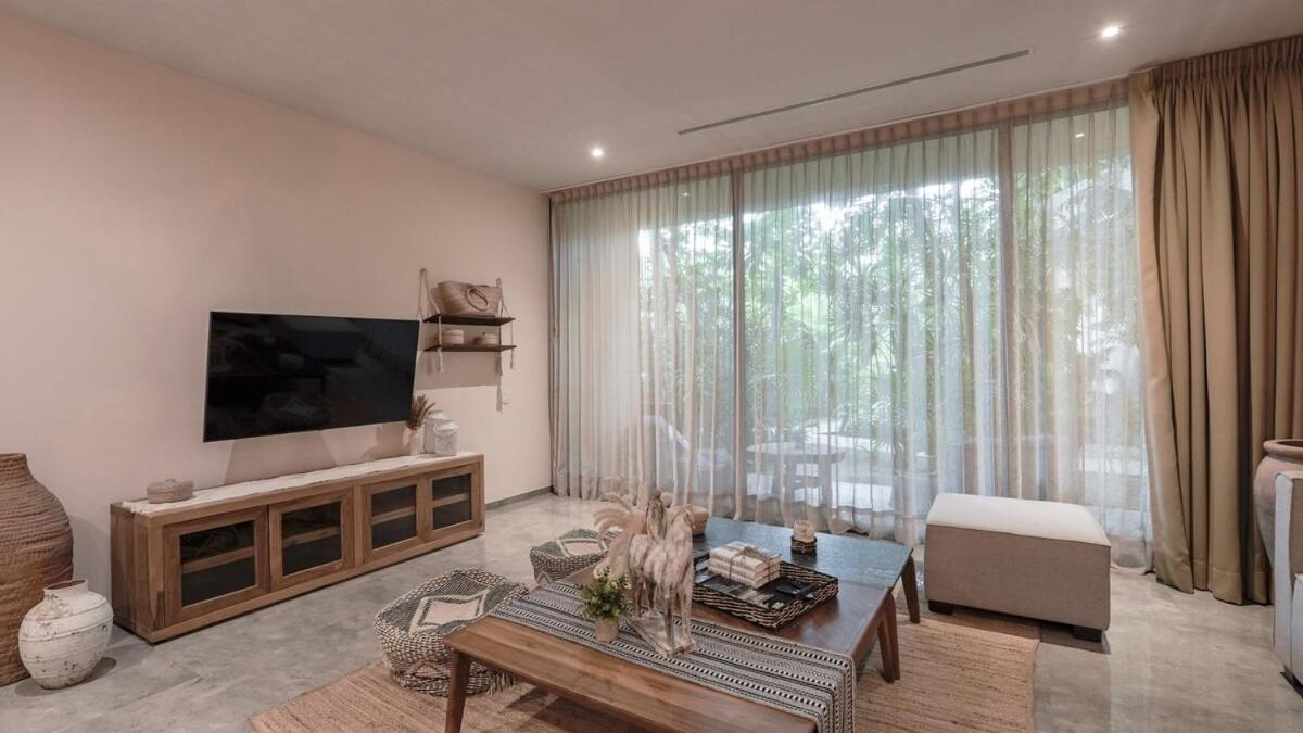 Boho-luxe 2br Garden&plunge Pool Apartamento