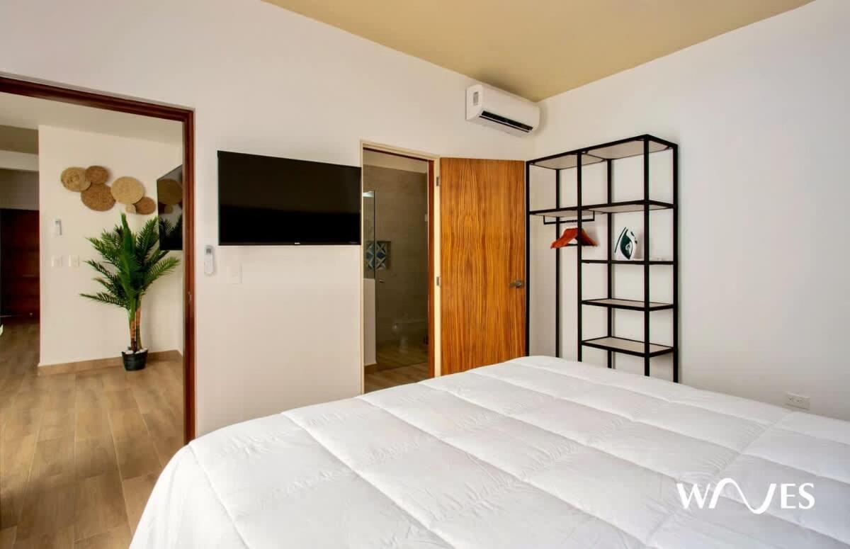 Great Located Spacious 2 Bedroom With Amazing Terrace By Waves Management Tulum