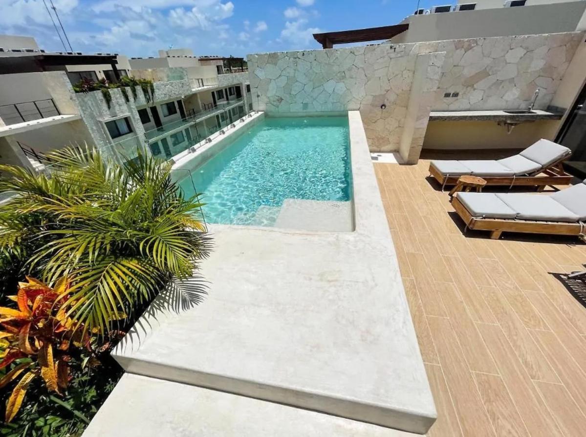 Amazing 2 Bdr Ph Private Pool Terrace Jungle View Apartamento Tulum