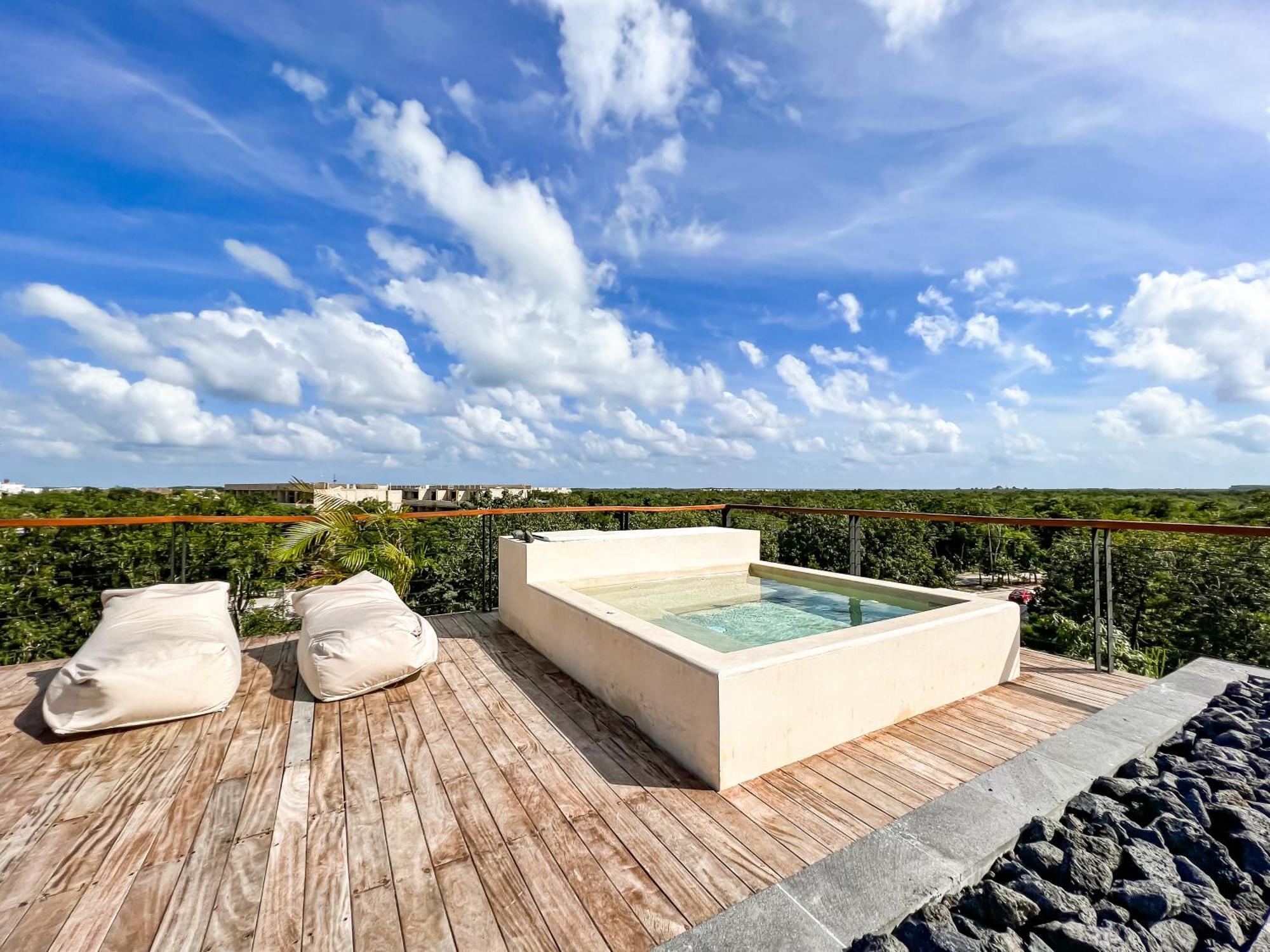 Departamento Con Pisicina Privada En Rooftop Apartamento Tulum