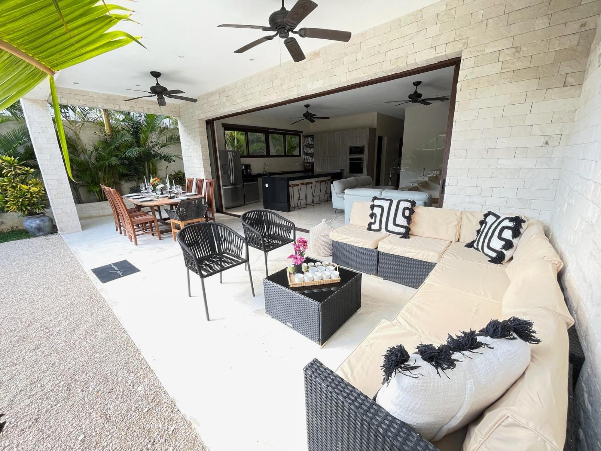 Luxury House Tomanoa - 10pers - 4rooms - Pool - Hotjacuzzi - Speed Wifi -waterfall * Tulum