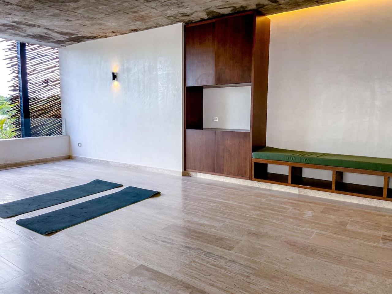 Spacious 1. 5 Bedroom Steps To Hunab Center And Stores Apartamento Tulum