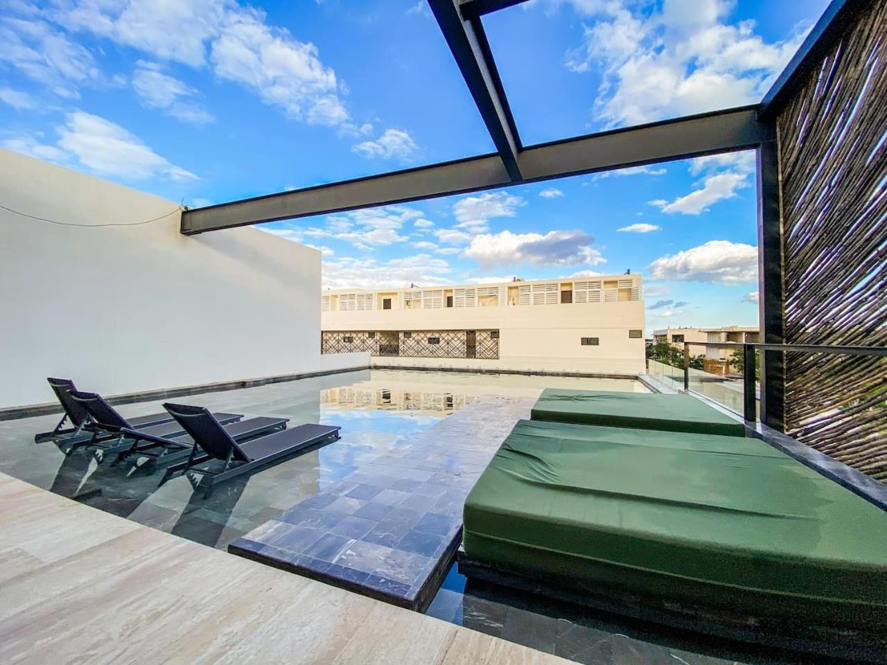 Apartamento Spacious 1. 5 Bedroom Steps To Hunab Center And Stores