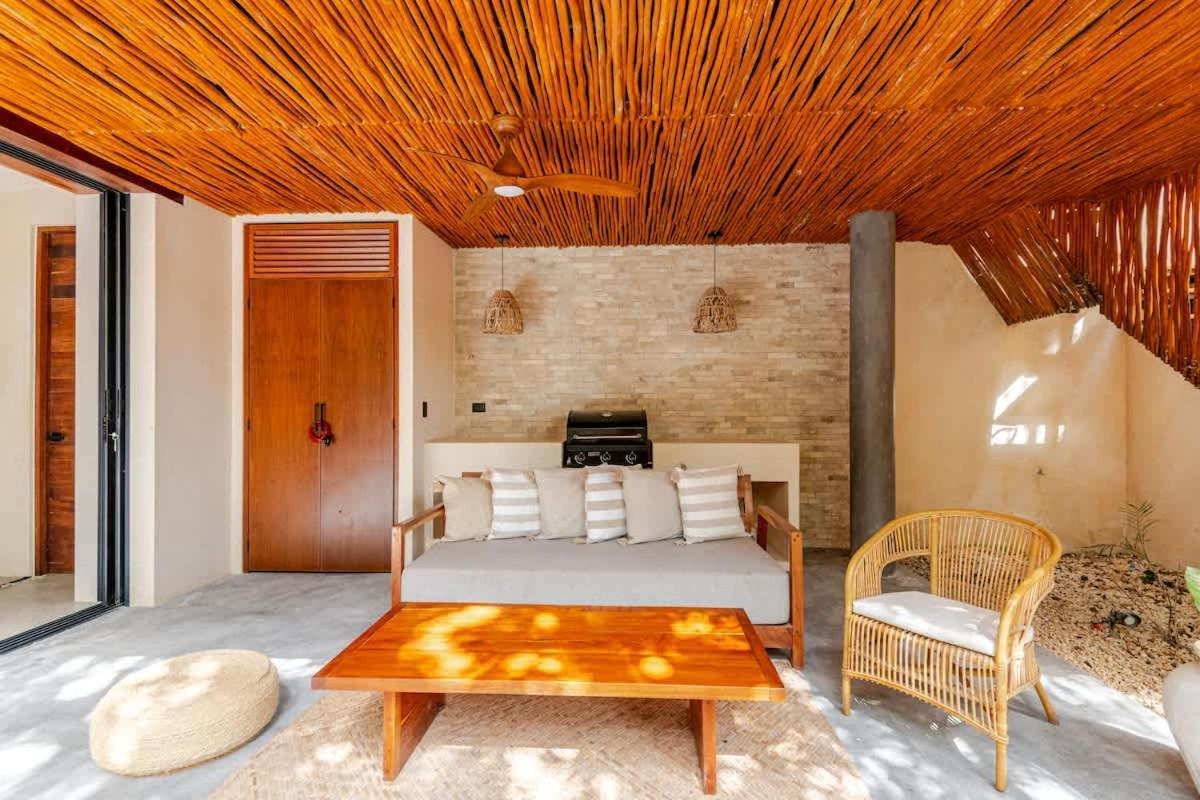 Bambu Con Alberca Privada En Villa Tulum
