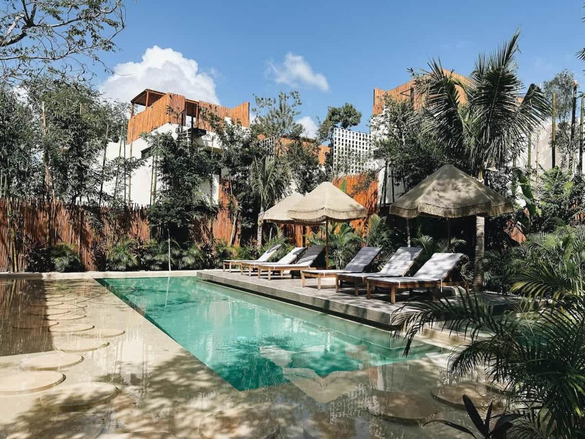 Villa Bambu Con Alberca Privada En *