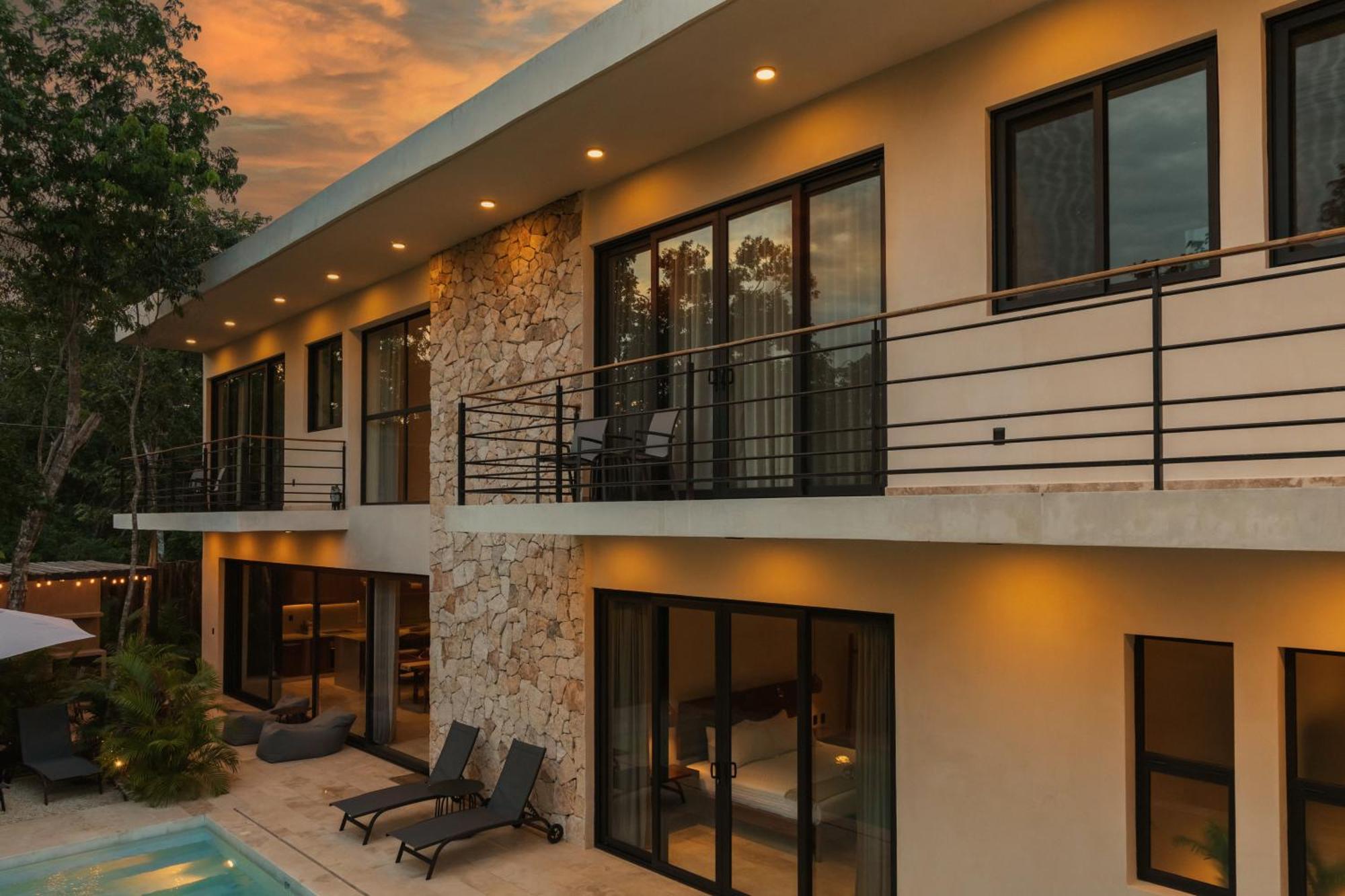 Casa Laak, Luxury Villa, 5 Bedroom 7 Bt, Heated Pool * Tulum