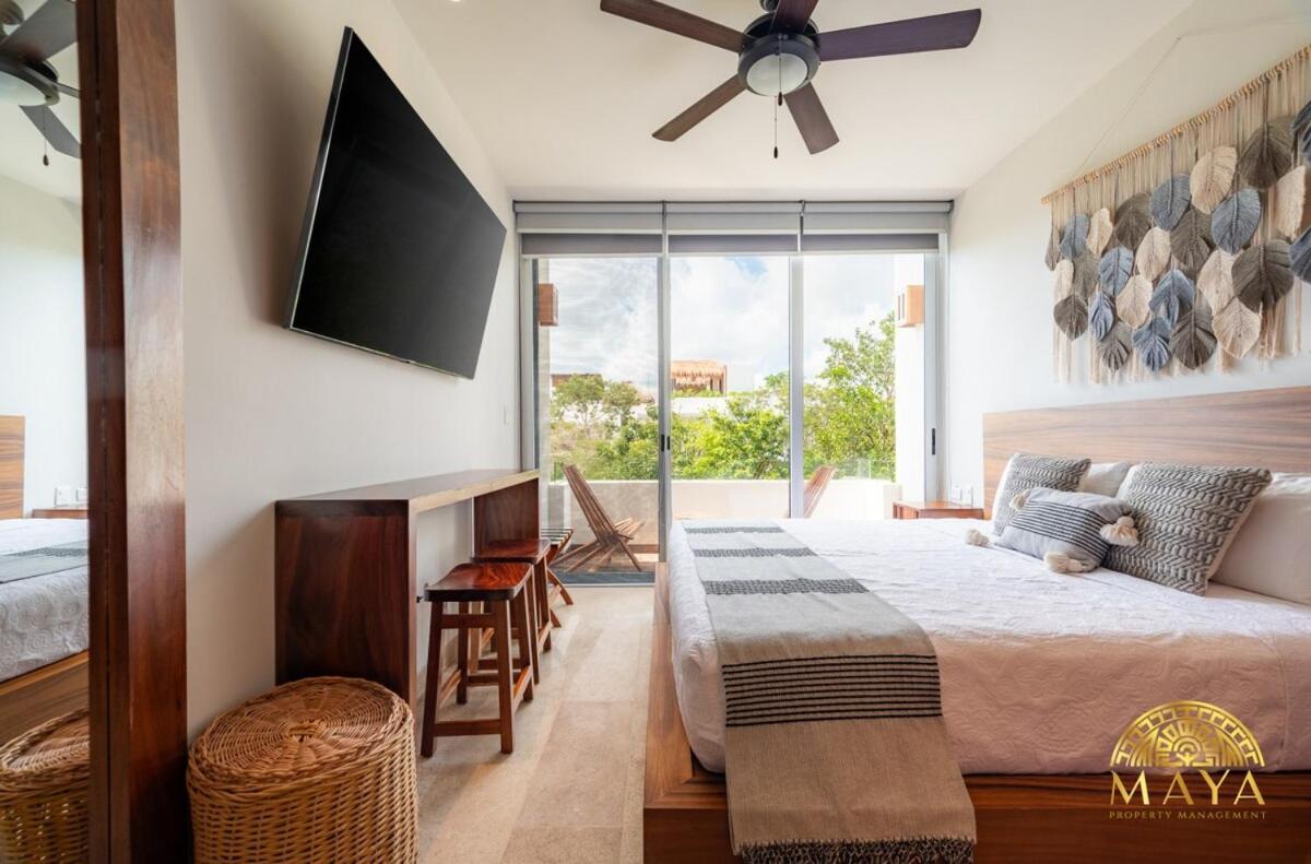Nhoa 303b Lux 1br Pool View In Aldea Zama * Tulum