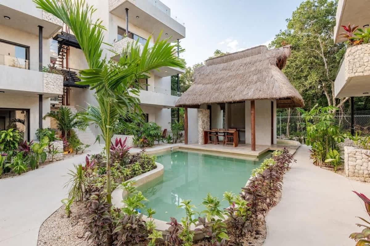 Apartamento Moderno Retiro En La Selva Con Alberca Y Wifi Tulum