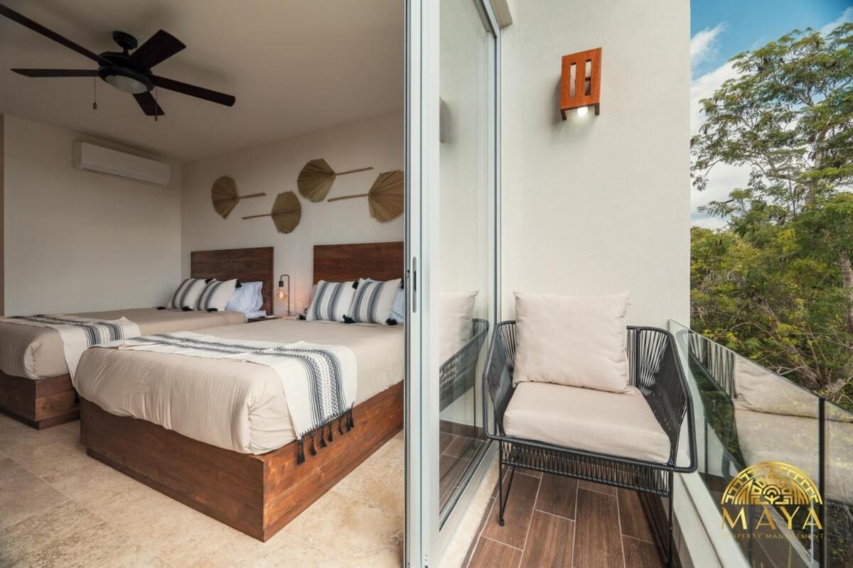 Nhoa 312a Lux 2br Jungle View Aldea Zama Apartamento Tulum