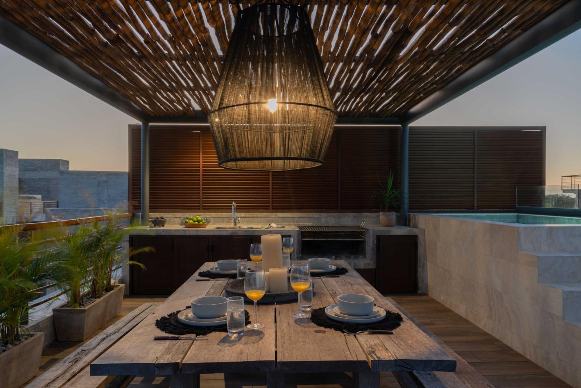 Apartamento Amazing Penthouse Private Pool Close To Tulum