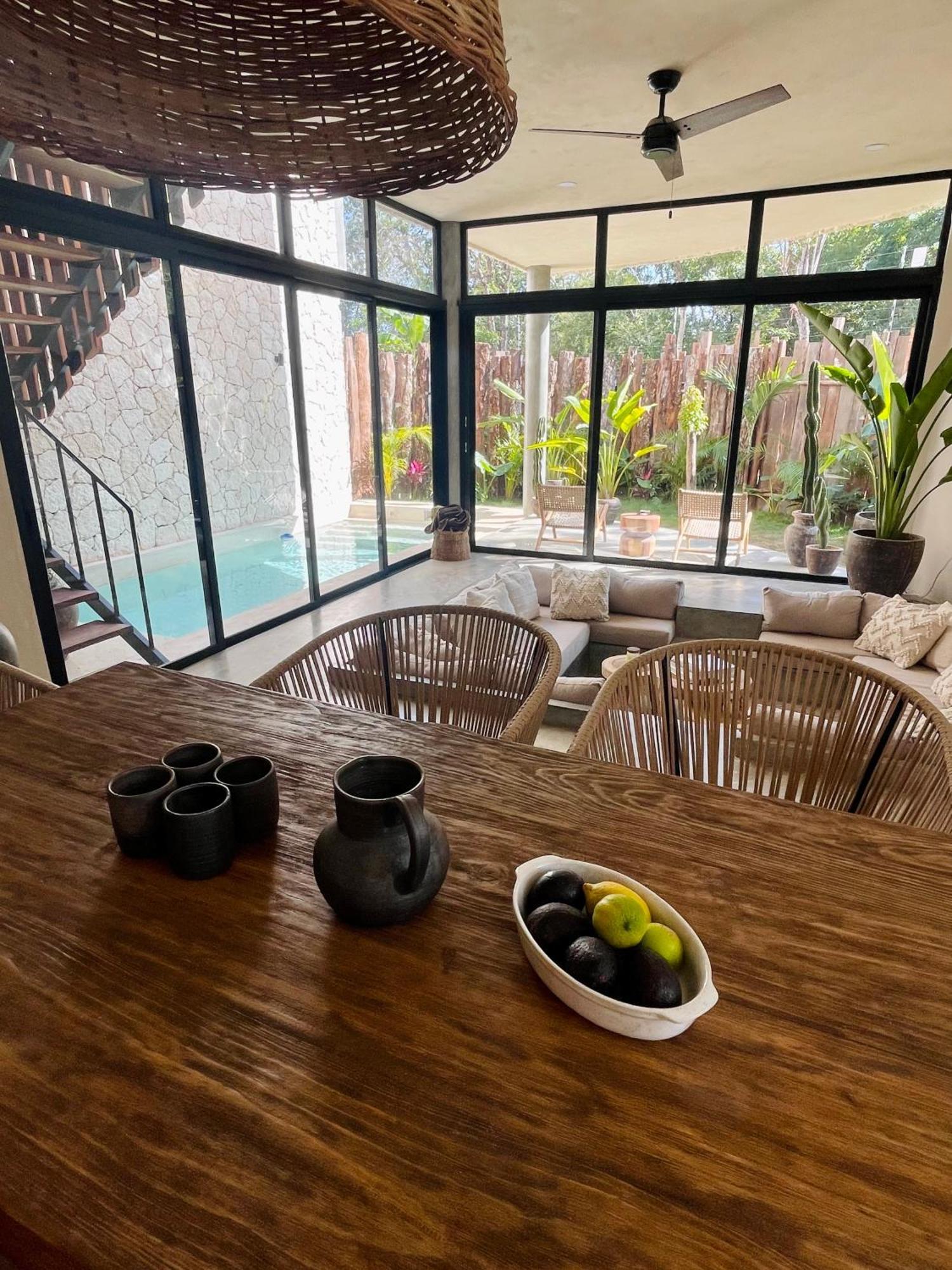 Round Luxury Private Pool & Jungle Rooftop 2b Villa Tulum