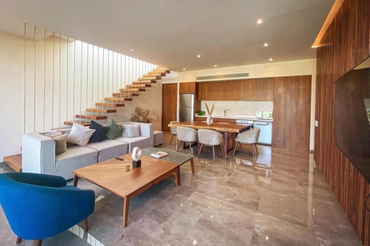 Сasa de vacaciones Luxury Penthouse With Rooftop And Private Sky-pool Tulum