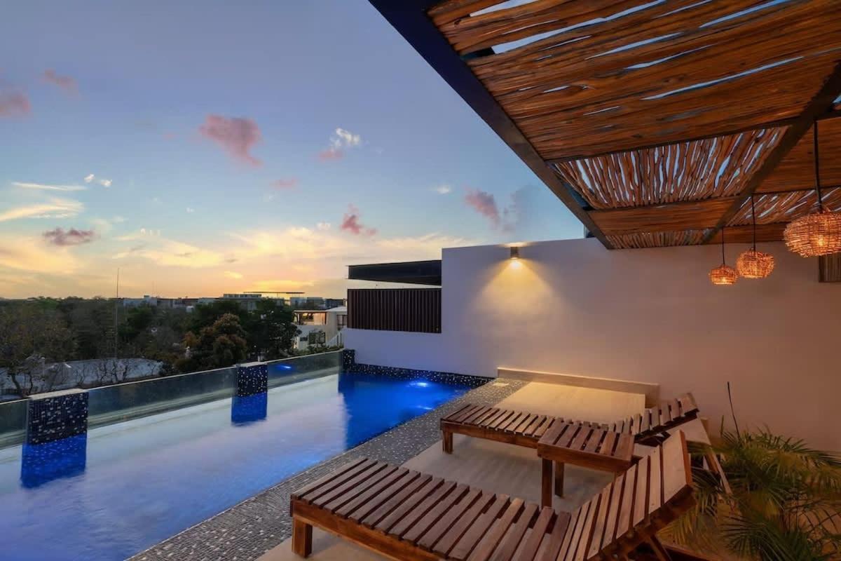 Apartment King Bed Cool Pool Hammock Gym Wifi Hyde Tulum