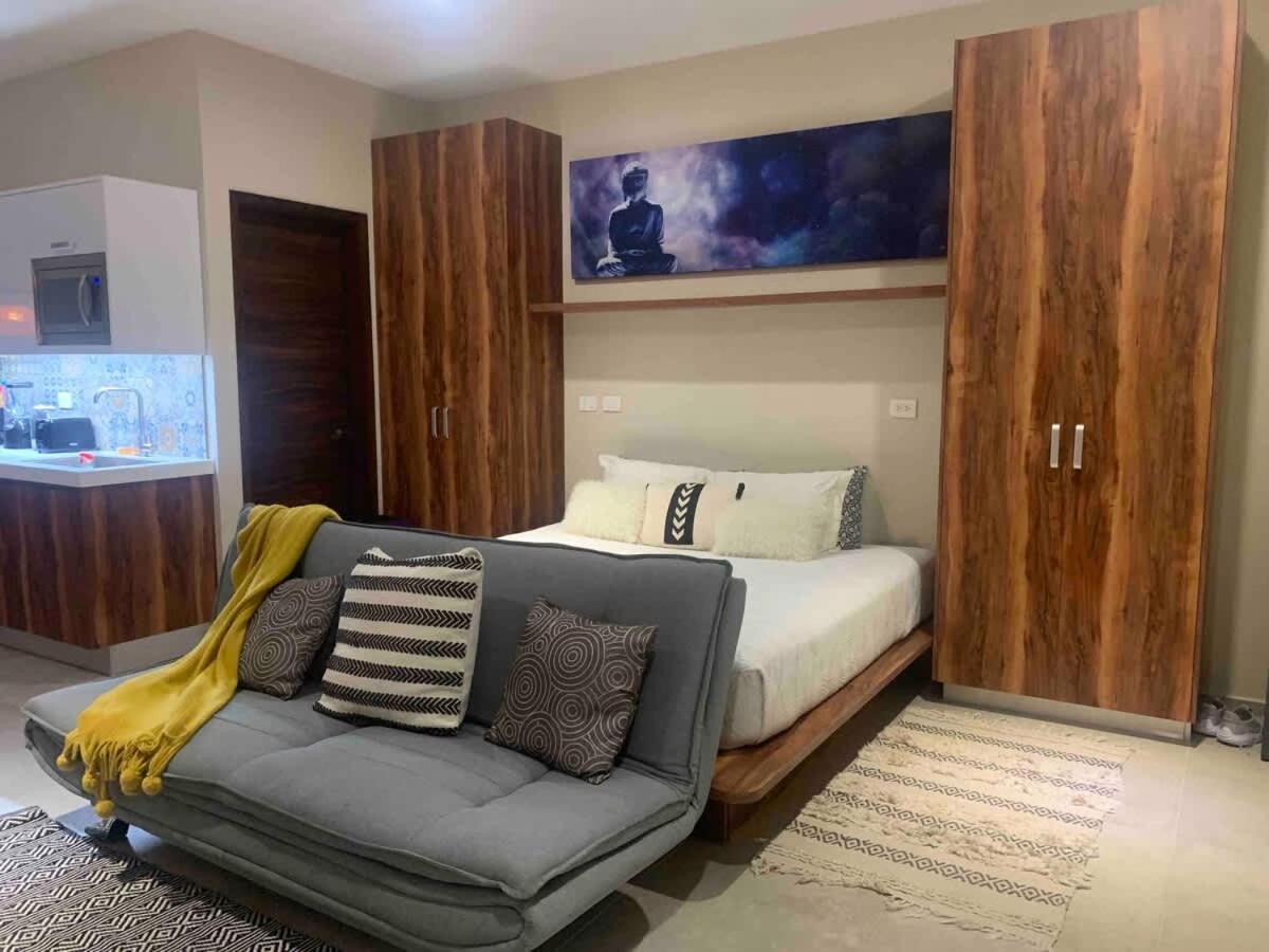 Office King Bed With Fast Wifi Gym Yoga Laundry Pools And Lift Holiday home Tulum