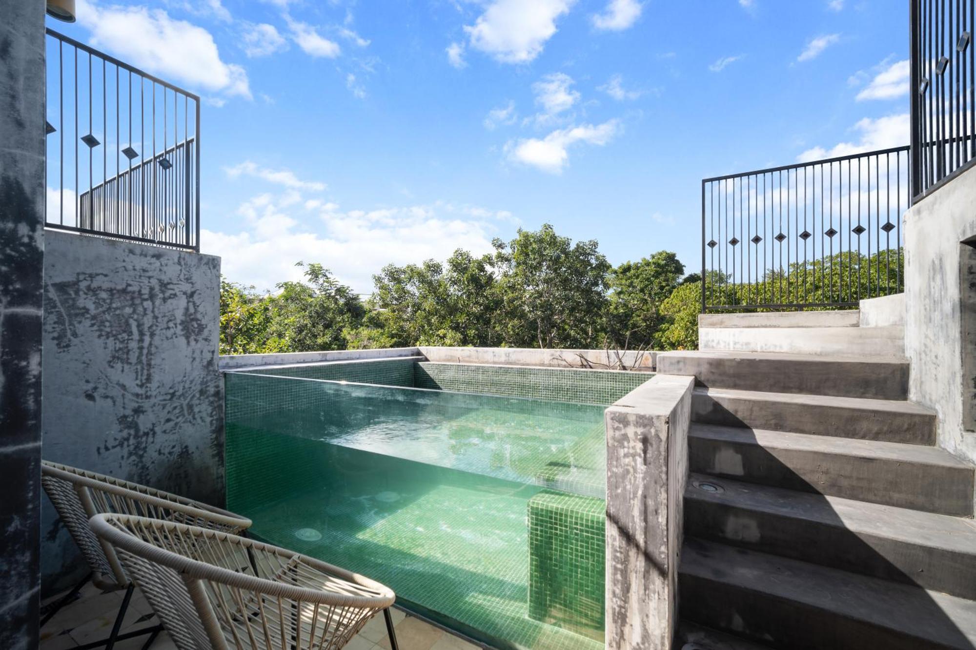 2br Jungle Ph W Private Pool, Rooftop, Apartment Tulum