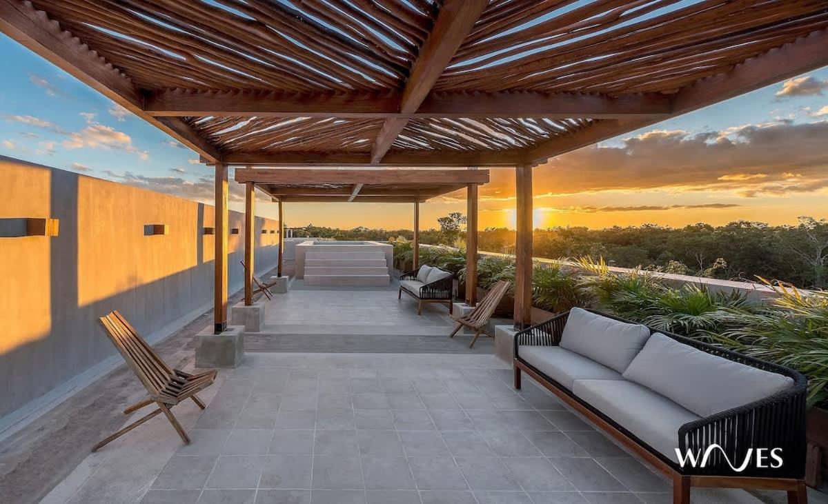 With Great Rooftop Pool Tulum