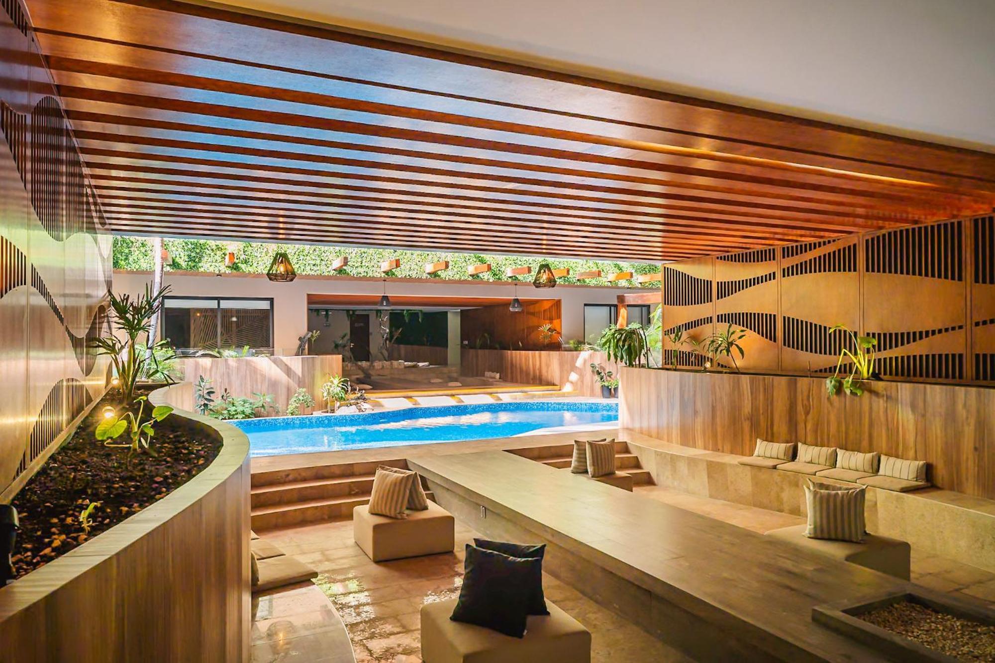 2br Sun Lover's Nest W Gym Rooftop Apartment Tulum
